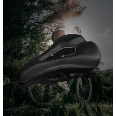 앤서룸 자전거 안장커버 자전거안장커버, 블루