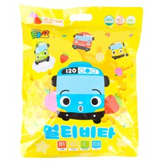 꼬마버스타요 어린이비타민 비타민C 3가지맛 1000정, 2개