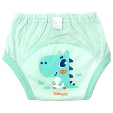 베이비앙 티라노 배변훈련팬티(4중방수), 티라노(민트)/L, 1개