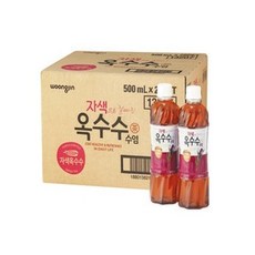 아트박스/호사문구 웅진 자색 옥수수수염차 500ml 20페트