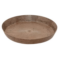 HUTTE Artstone Claire Saucer 水盤（此頁面僅販售水盤), 金屬鏽, 1個