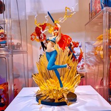 娜美 海賊王 公仔 燈座發光 lady fight 意象化 航海王 娜美泳裝, 1個, 無燈版(娜美版本2),含公仔(附正版原盒)