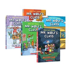 (영어원서) Mr. Wolf's Class 코믹스 5종 세트