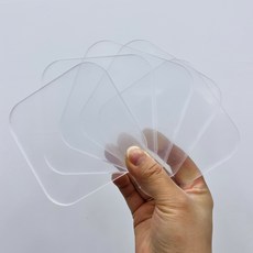 아크릴 가구 받침 시공 매트 식탁 쇼파 보호용, 5개
