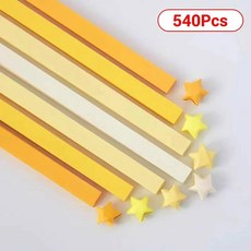 540매 종이접기 종이 접는 스트립 DIY 행운의 양면 만들기 다채로운 데코 핸드 아트, 03 Style-4-540sheets, 03 Style-4-540sheets