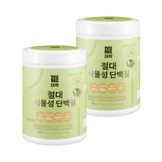 더작 절대 식물성 단백질, 500g, 2개