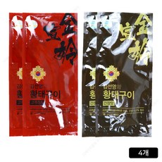 [홈쇼핑] 김선영의 황태구이 간장맛 200g x 1팩 + 황태구이 고추장맛 200g x 1팩, 4개