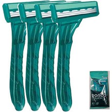 도루코 일회용면도기 터치3 면도기 4개 TP900-4P 4개입 폴리백 포장 4P 터치쓰리, 1개