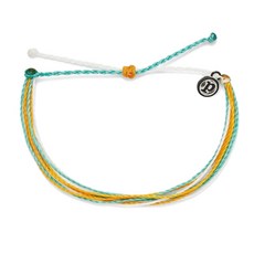 Pura Vida 美國手工 ONE MORE WAVE衝浪治療 慈善基本款可調式手環, 1個