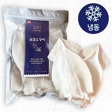 자연산 생물 급냉 손질오징어, 1개, 900g~1kg(5~7미)