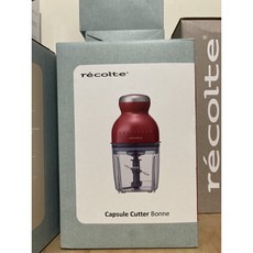 Recolte 麗克特 Bonne 萬用食物調理機 RCP-3, 紅色