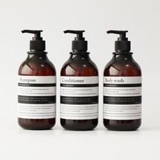 wittink 飯店風格浴室分裝瓶洗髮精容器 520ml 3種組, 1個