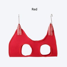 애완 동물 미용 해먹 고양이 강아지 손톱 트리머 중소 고양이와 청소, 색상: 4. red / 크기: A. XS(안전구조장비), 1개