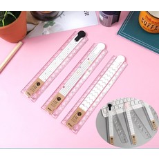 학용품 플라스틱 접었다 펴는 접이식 30cm 자 1P, 플라스틱 접이식 30cm자 1P, 1개