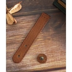 퀼트스타 프리미엄 베지터블 스티치 솔트레지 통가죽 사시꼬미_내추럴브라운, 1개, 내추럴 브라운