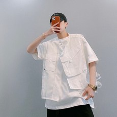 【機能潮牌】工裝馬甲 戰術背心 夾克外套 無袖外套 春秋外套 美式復古 寬鬆版型 多口袋設計 戶外通勤穿搭