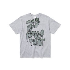 THISISNEVERTHAT Graffiti Tee Heather Grey