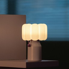 [3-Type] 리에크 실리콘 모찌램프 수면등 취침등 수유등, PURPLE(포그라일락)