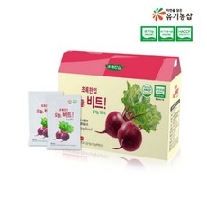 비트 유기농 레드비트 즙 차 주스 쥬스 추출액 베타인 안토시아닌 21포, 80ml, 1개