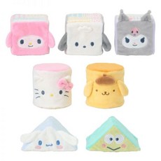 산리오 정품 애착인형 세트 촉감좋은 아기 수면안정 신생아 부드러운 봉제인형 일본직구 Sanrio-141422, 산리오 캐릭터