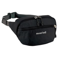 【mont-bell】Delta Gusset Pouch M 腰包 多色 No.1123764, 黑色(BK)