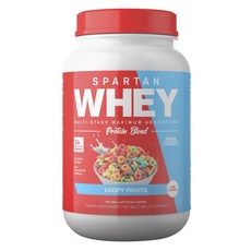 Sparta Nutrition 斯巴達乳清蛋白混合物, Loopy Fruits, 907.2g, 1罐