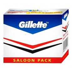 질레트 Gillette Saloon 더블 엣지 면도날 50개 164420, 멀티컬러
