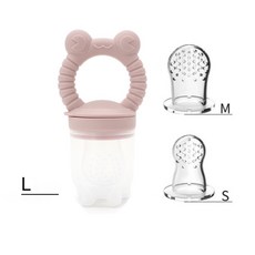 台灣FDA 贈3個網袋 咬咬樂 果汁咬咬樂 蔬果咬咬樂 副食品餐具, 青蛙淺粉