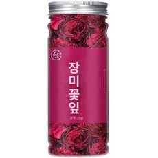 식용 장미꽃 로즈티 꽃잎 봉지 베이킹 장미차 말린 장미, 1병 B, 1개, 1g
