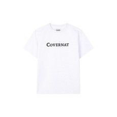 COVERNAT 키즈 워드마크 티셔츠 헤더 그레이 CK2602ST03HG