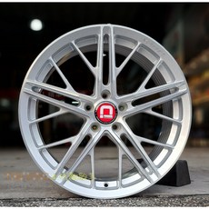 KlasseniD F53R 20吋旋壓鋁圈 適用於多種車型 輕量化高強度, 1個, 銀底髮絲面