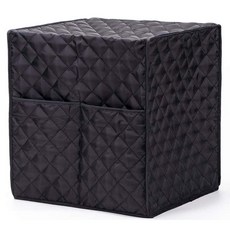 커피 메이커 커버 COOSOO 얼룩 방지 세탁 가능한 커버 보관 포켓 포함 먼지 방지 커피 메이커 가전제품 커버 주방용, 커피 메이커 커버 COOSOO 얼룩 세탁 보관 포켓 포