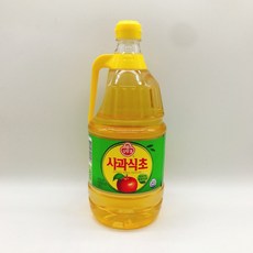오뚜기 사과식초 1.8L 100%발효식초 업소용 박스 선택가능