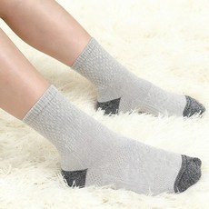 RS 쿨 파일 기능성 레포츠양말 국내산, 1세트, 화이트4+블랙4+그레이4 X 12켤레