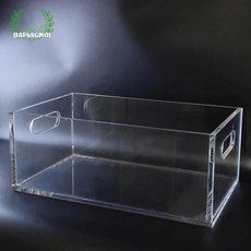대형 아이스버킷 LED 조명 아크릴 바스켓 트레이 쿨러 칠러, 1개, 1L