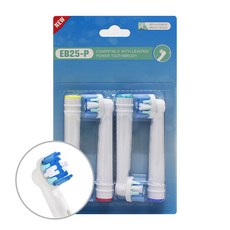 (1팩 4개)오랄비 호환 리필 전동칫솔모 플로스액션 EB25-P 골라답기, 플로스 액션 EB25-P, 1개