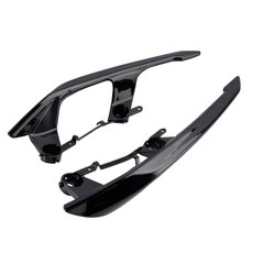 Yamaha X-MAX 300 2023-2024專用後扶手-極限超快感，提升後座乘客安全與舒適度, 1個, 亮黑