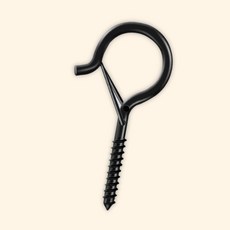 (수담스토어) 안빠지는 철제 벽걸이후크 앙카형 메탈나사 21 52mm 12개