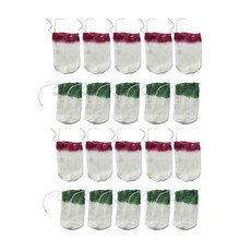 20팩 프로판 랜턴 맨틀 - 램프용 U자형 디자인 야외 캠핑 랜턴용 스트링 타이 179588