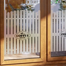 데코플러스 DPS-101 둥근울타리 유리 창문 안개 반투명 시트지 주문제작, 폭 97cm