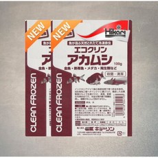 히카리 UV 냉짱 6팩 24큐브 냉동 장구벌레 열대어 생먹이 우파루파 사료 유통기한 27년 신제품