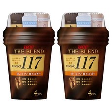 ucc THE BLEND杯裝咖啡 NO.117, 8.5g, 4入, 2杯
