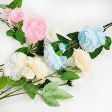 조화 꽃다발 인테리어 화분 장식