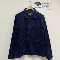 極度乾燥 Superdry 十人十色 丹寧夾克 復古藝術家款, 碳灰色,M, 1個