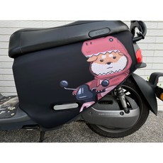 機車車套 防刮保護套 龍頭罩 儀表套, 兜風柴柴(潛水布),全新迪爵 DUKE 125