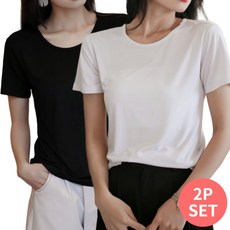 베르슈어 베이직 찰랑 반팔티 2종