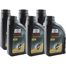 푹스 6리터 타이탄 신토플루이드 FE SAE 75W 수동 변속기 오일6 x 1L, 푹스 6리터 타이탄 신토플루이드 FE SAE 75W 수