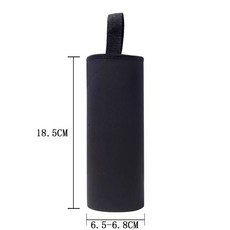 보틀슬리브 보틀 휴대용물병 블랙 파우치 슬리브 일반형 400ml, D. 검정색 중간 사이즈