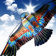 고해상도 실물인쇄 농작물보호 새쫒는 독수리연 야외놀이 연날리기, 1개