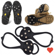 등산장비 미끄럼방지 워킹화 밴드형 탈부착 운동화, 도시형 아이젠